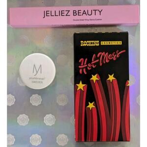 Lot of 3 Eye Products Rockins Cosmetics YourMinerals Sweden Jelliez Beauty ~ New